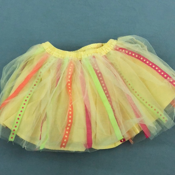 Gymboree Other - Gymboree tulle skirt yellow size 3T